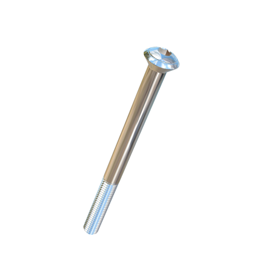 Titanium #10-32 X 2-1/2 UNF Oval Head Socket Drive Allied Titanium Cap Screw