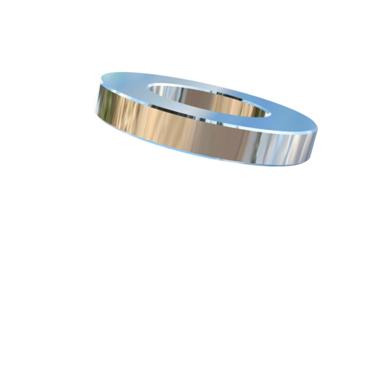 Titanium #4 Allied Titanium Flat Washer 0.031 Thick X 0.209 Inch Outside Diameter (With Certs and CoC)