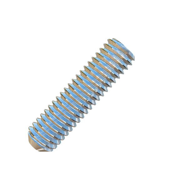 Titanium #8-36 X 5/8 inch UNF Allied Titanium Set Screw, Socket Drive with Flat Point and 3A Threads