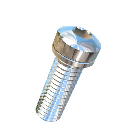 Titanium 7/16-14 X 1-1/4 UNC Fillister Head, Socket Drive,  Allied Titanium Machine Screw