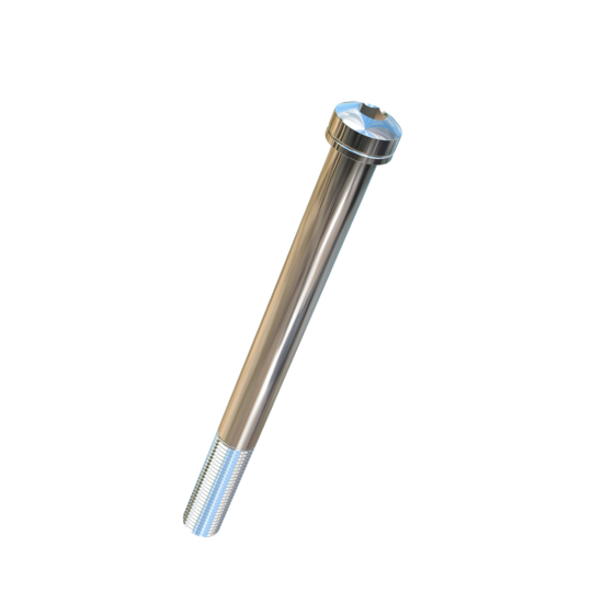 Titanium 7/16-20 X 5 UNF Fillister Head, Socket Drive,  Allied Titanium Cap Screw