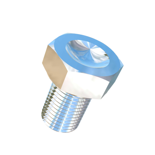 Titanium M12-1.25 Pitch X 18mm Allied Titanium Dimpled Hex Head Bolt