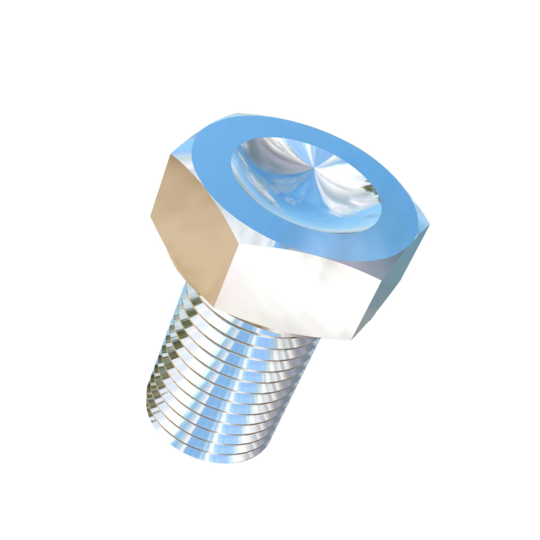 Titanium M12-1.25 Pitch X 19mm Allied Titanium Dimpled Hex Head Bolt