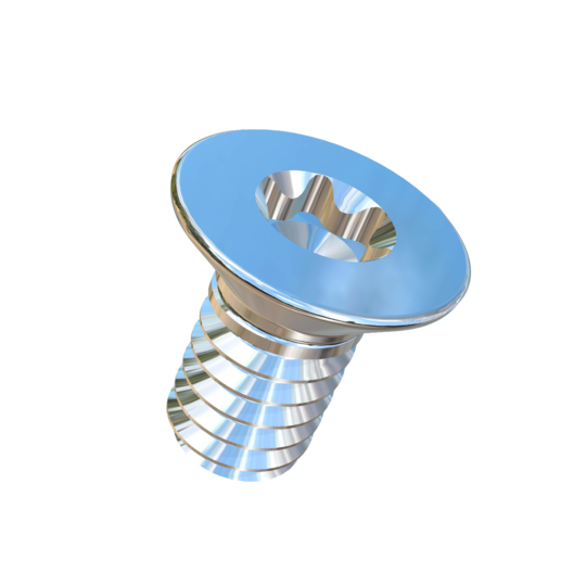 Titanium M2-0.4 Pitch X 4mm Flat Head Star Drive Allied Titanium Machine Screw