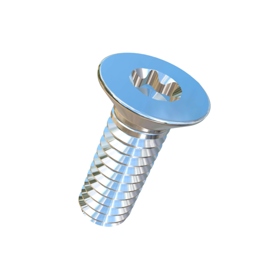 Titanium M2-0.4 Pitch X 6mm Flat Head Star Drive Allied Titanium Machine Screw