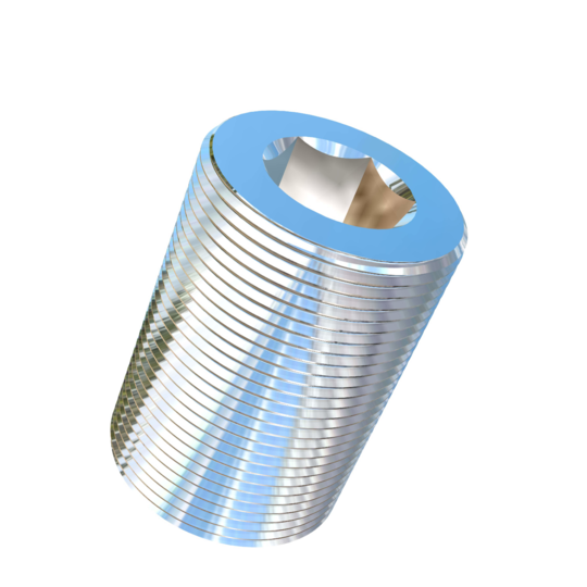 Titanium M20-1 Pitch X 30mm Allied Titanium Set Screw, Socket Drive with Cup Point