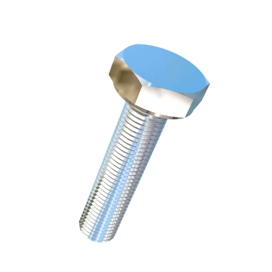 Titanium M3-0.35 Pitch X 13mm Allied Titanium Hex Head Bolt